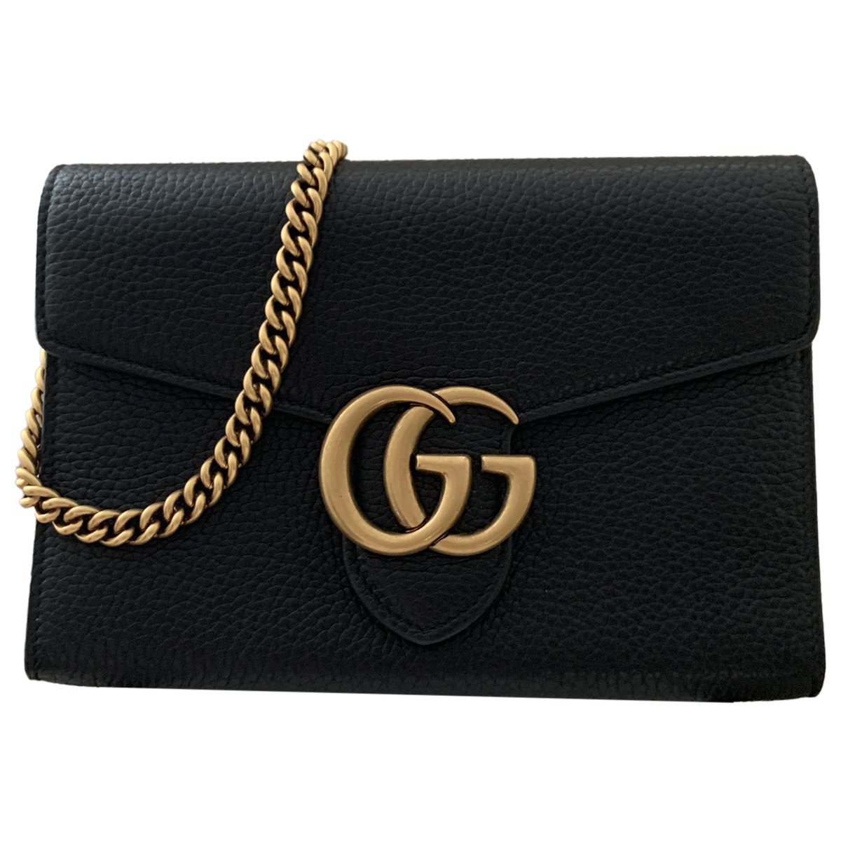 GG Marmont Chain leather crossbody bag