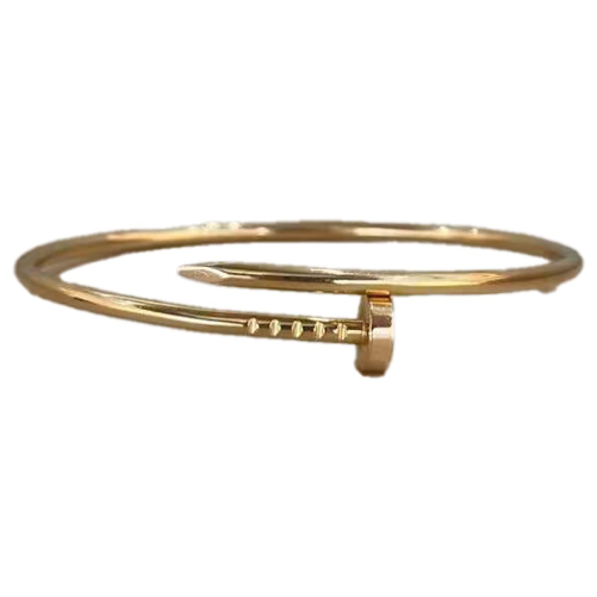 Juste un Clou PM pink gold bracelet