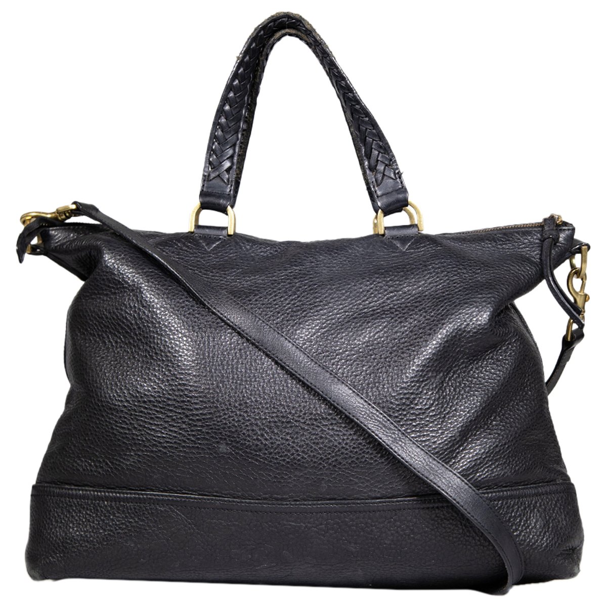Effie leather tote