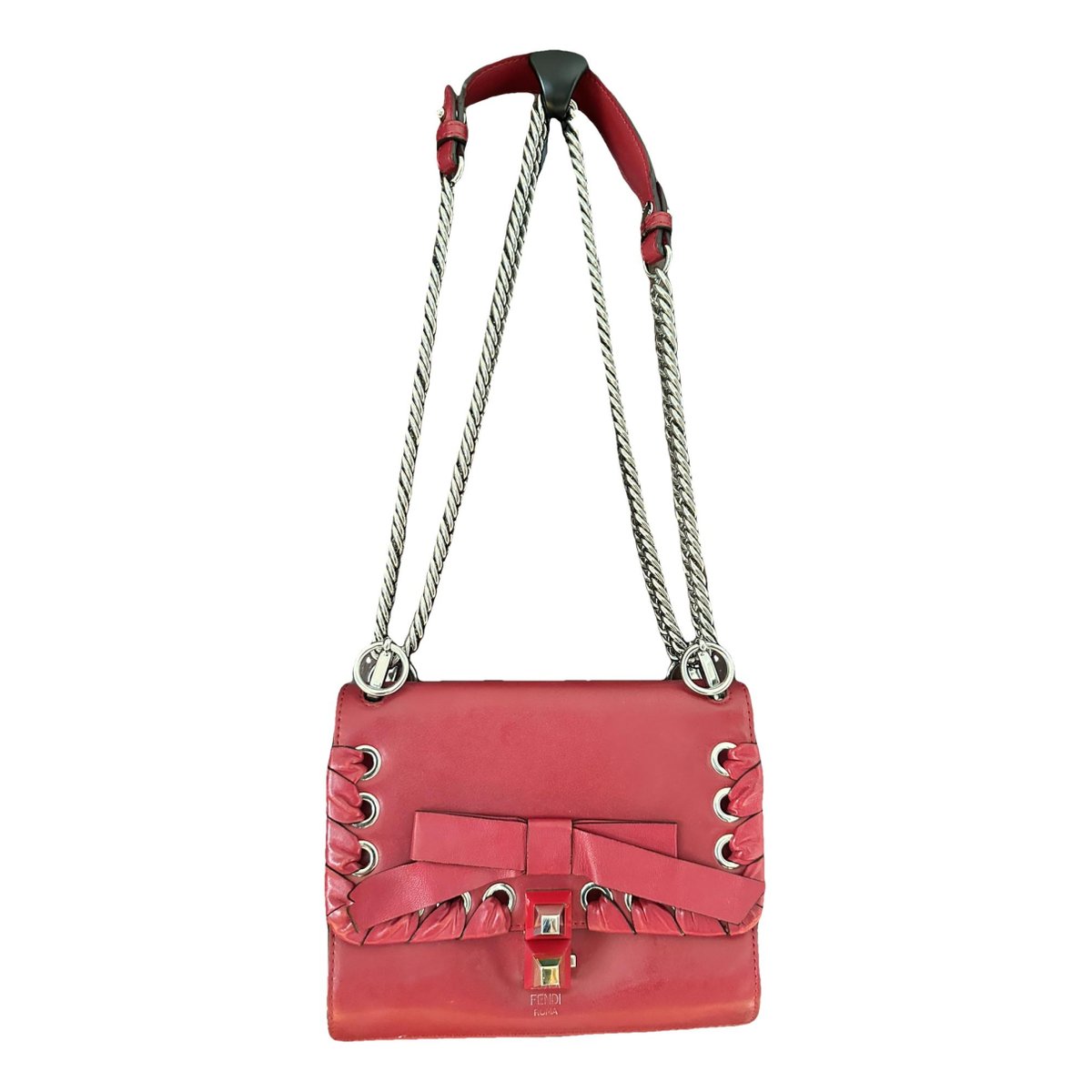 Kan I leather crossbody bag