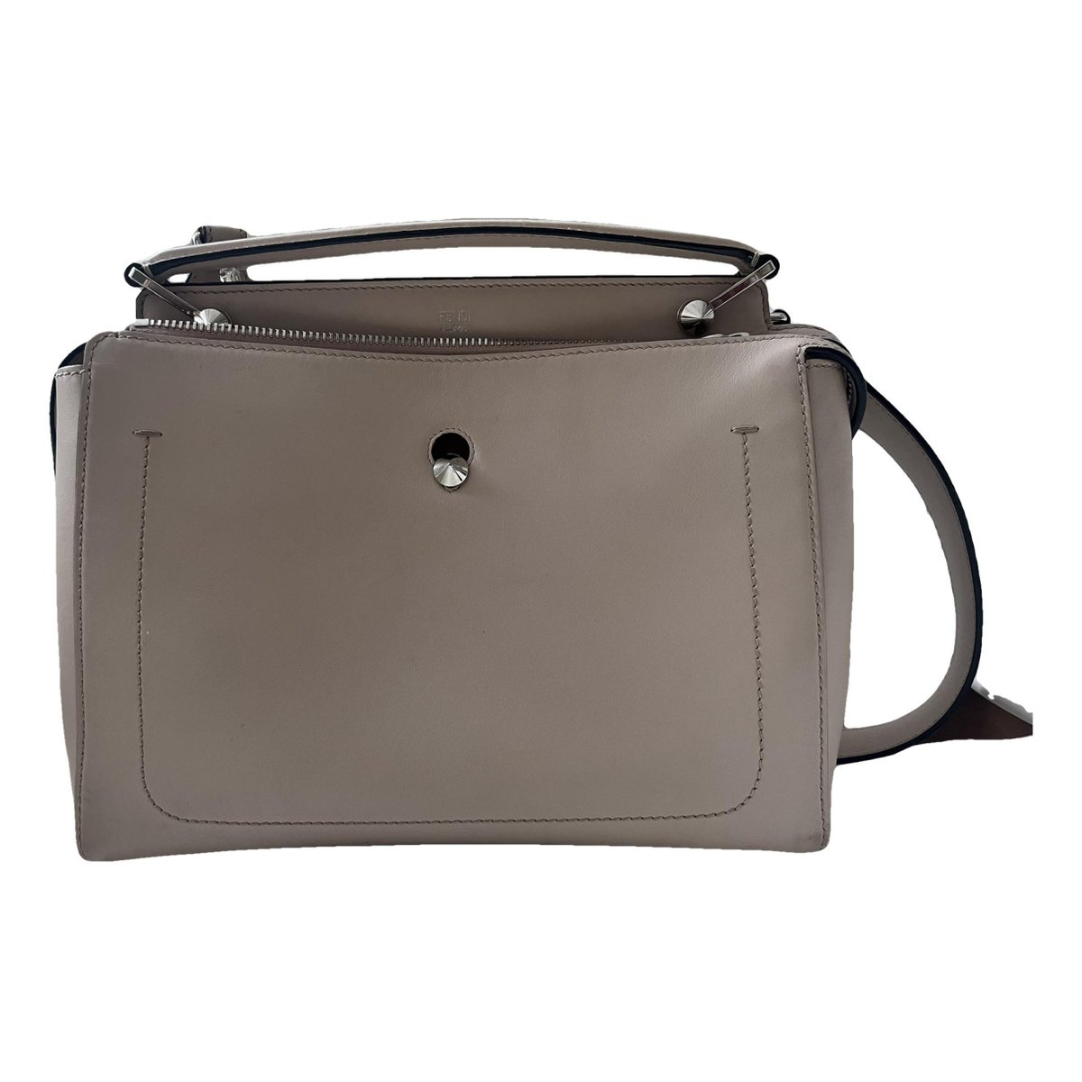 Dot Com leather handbag