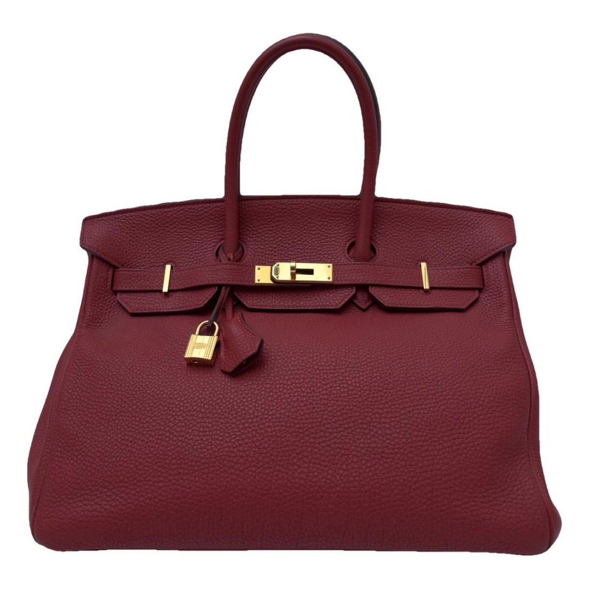 Birkin 35 leather handbag