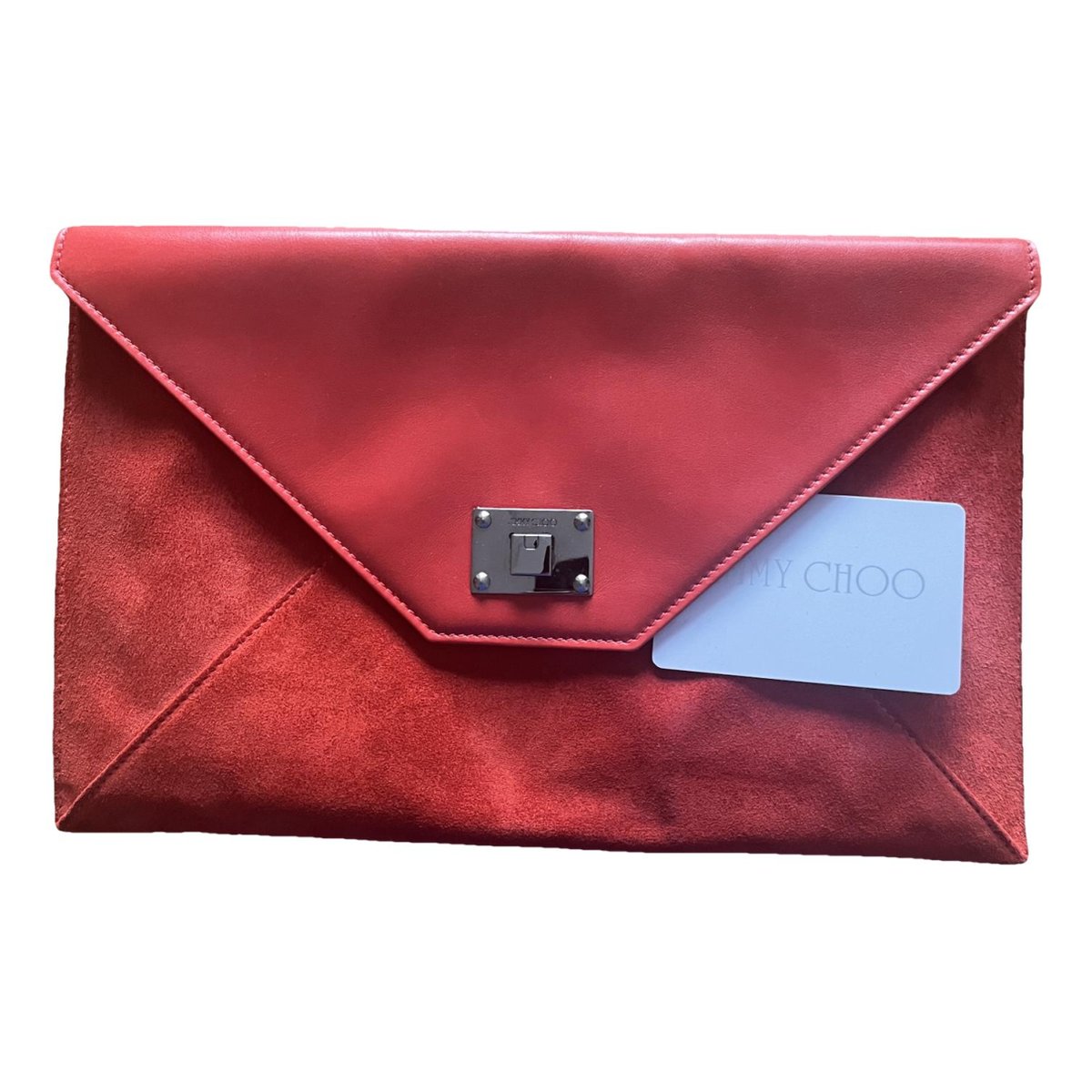 Rosetta velvet clutch bag