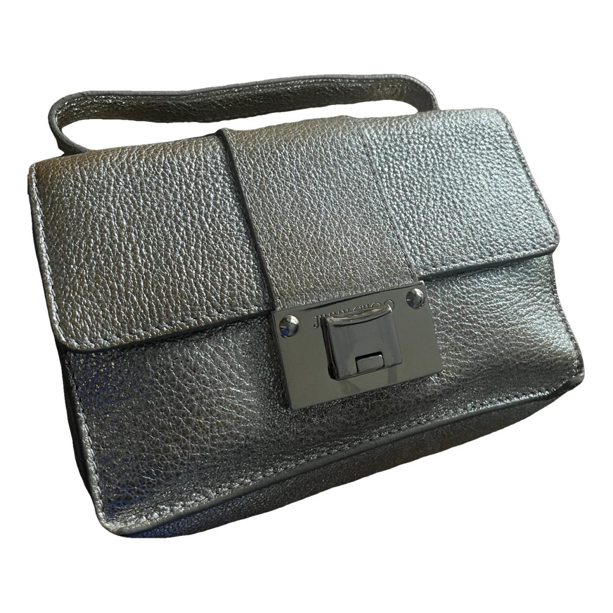 Rebel leather clutch bag