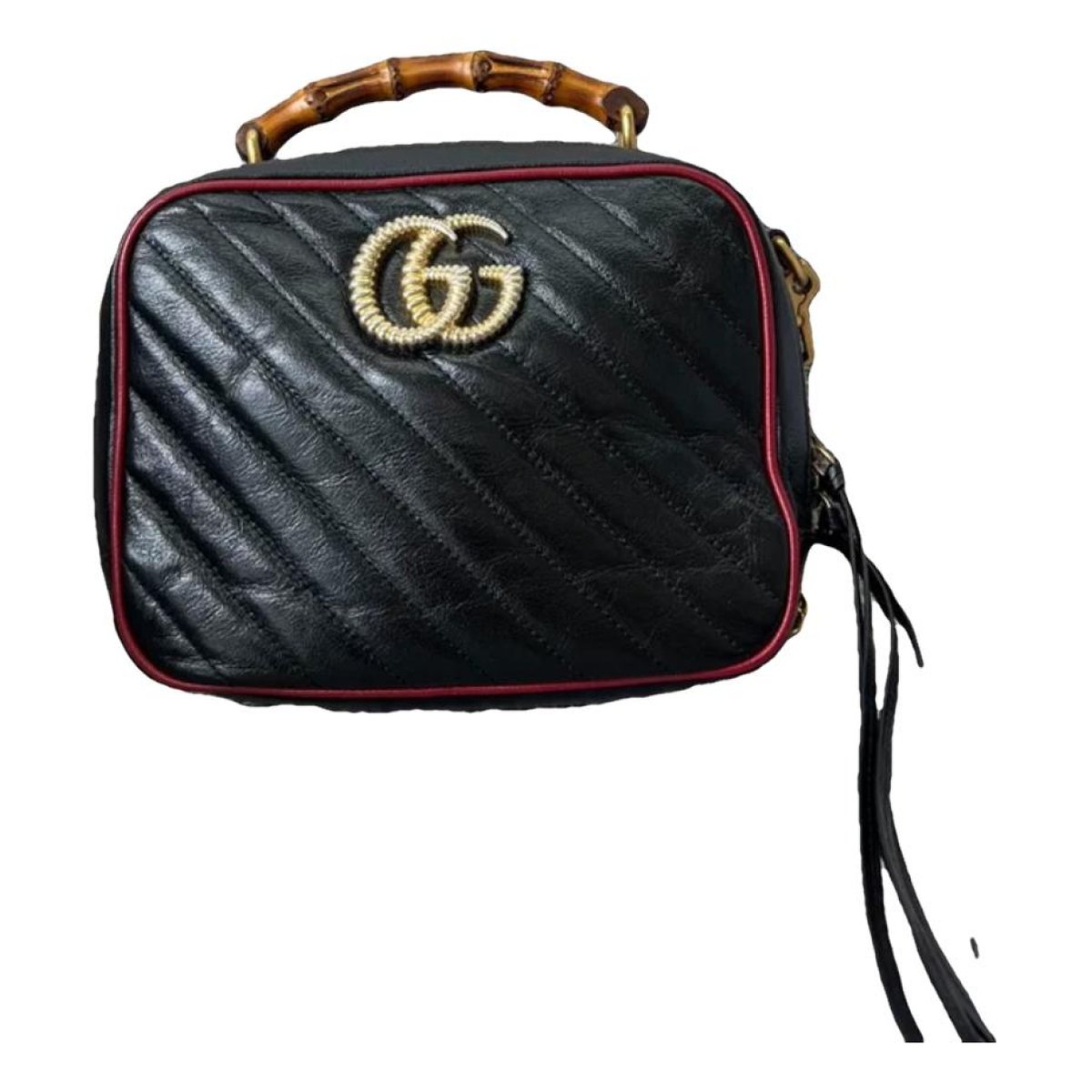 GG Marmont Flap leather handbag