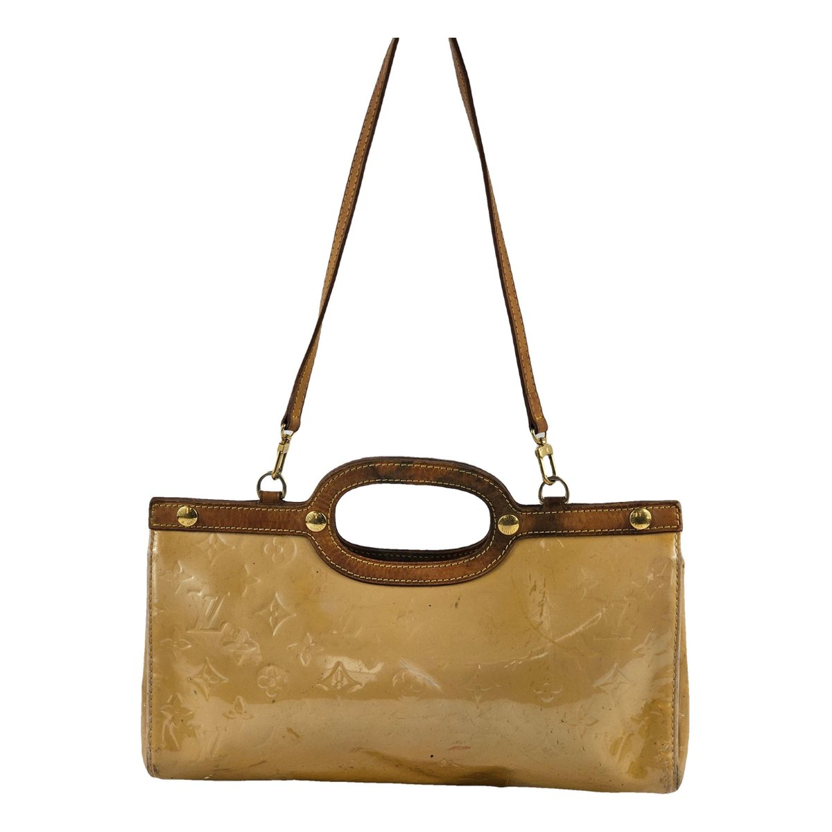 Roxbury patent leather tote