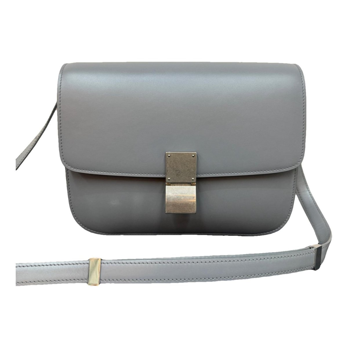 Classic leather crossbody bag