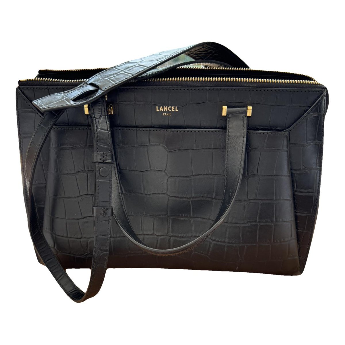Lison leather handbag
