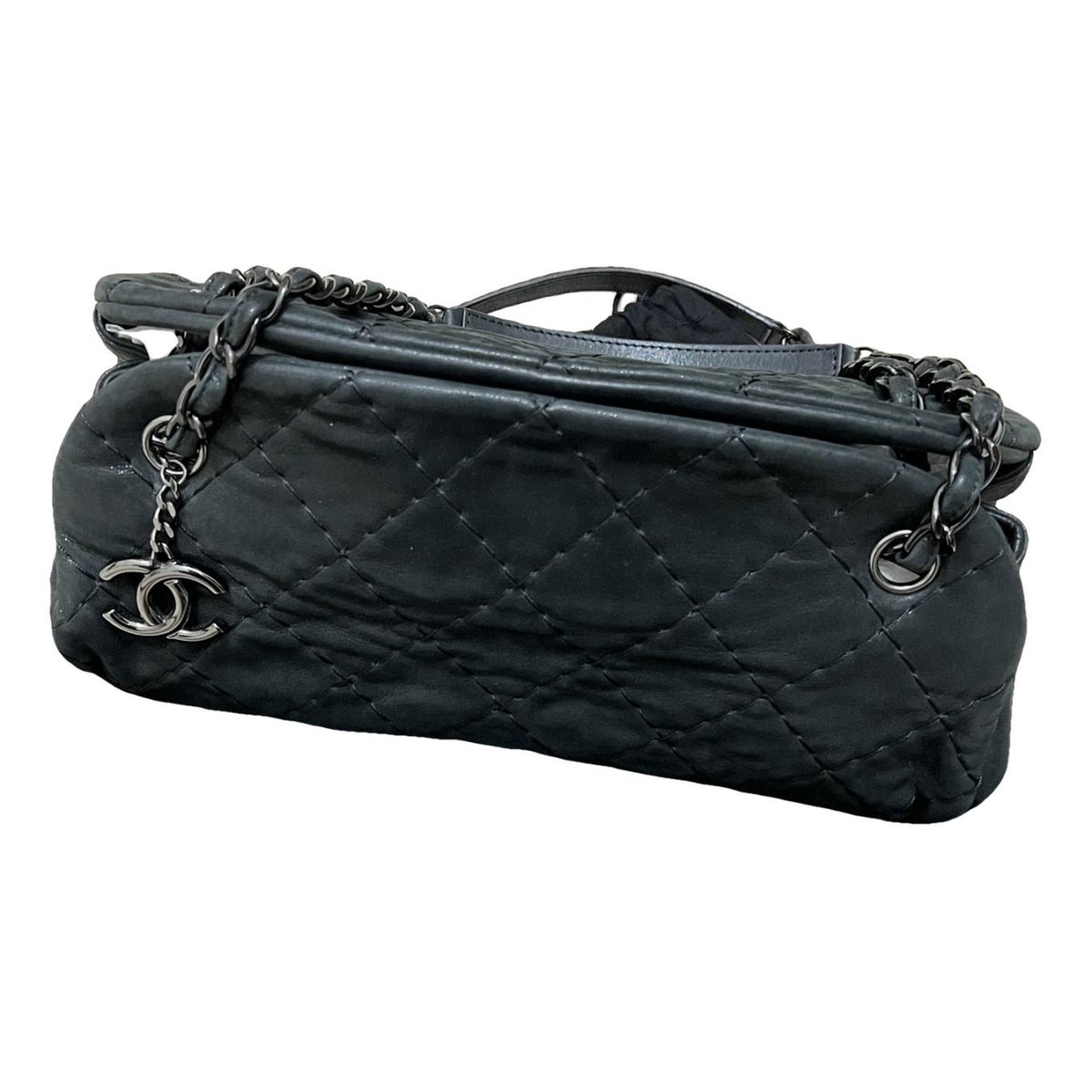 Bowling Bag leather handbag