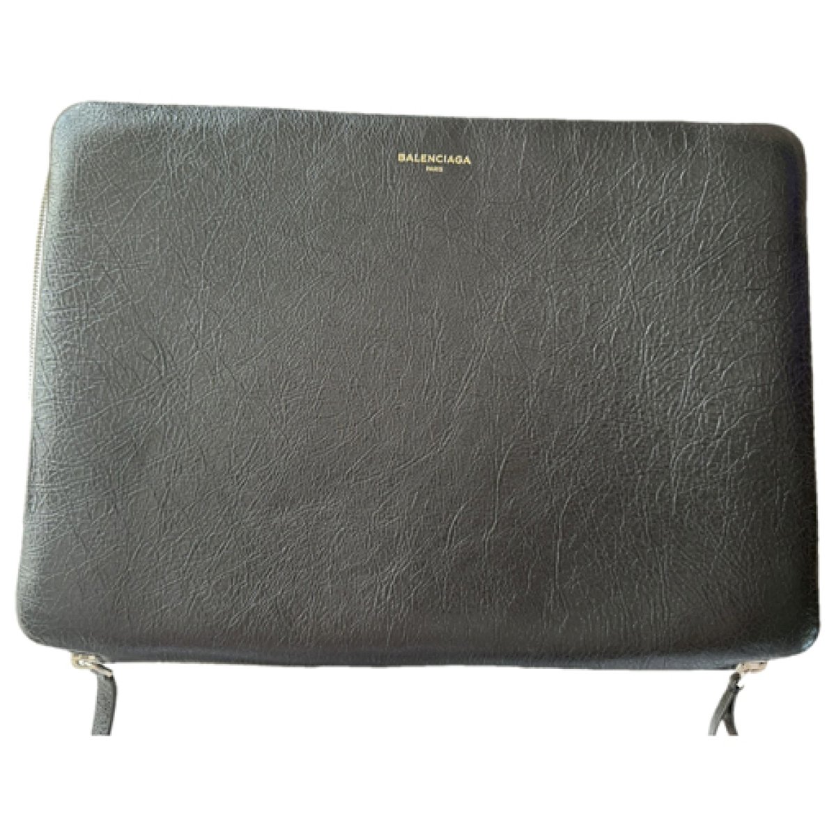 Everyday leather clutch bag