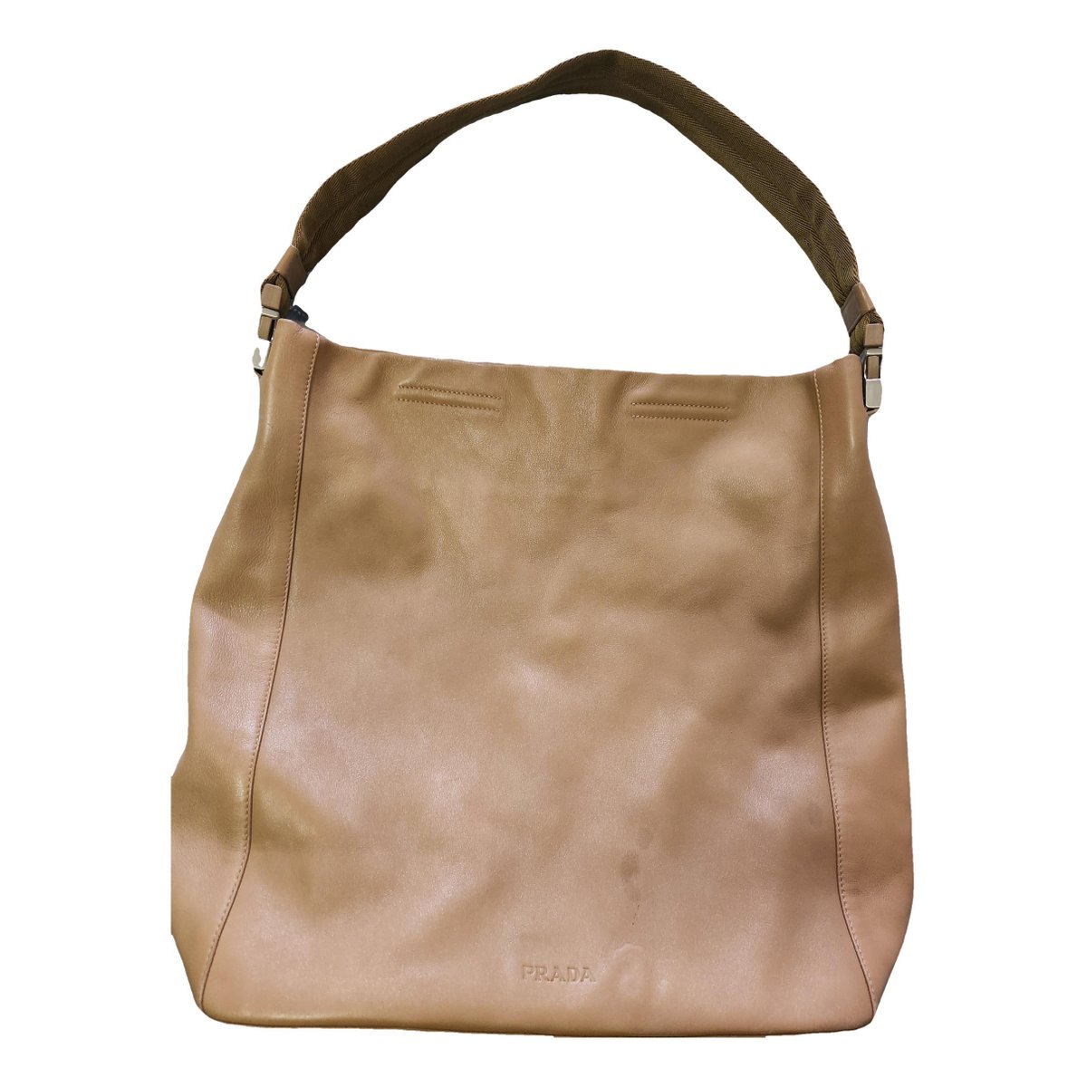 Panier leather handbag