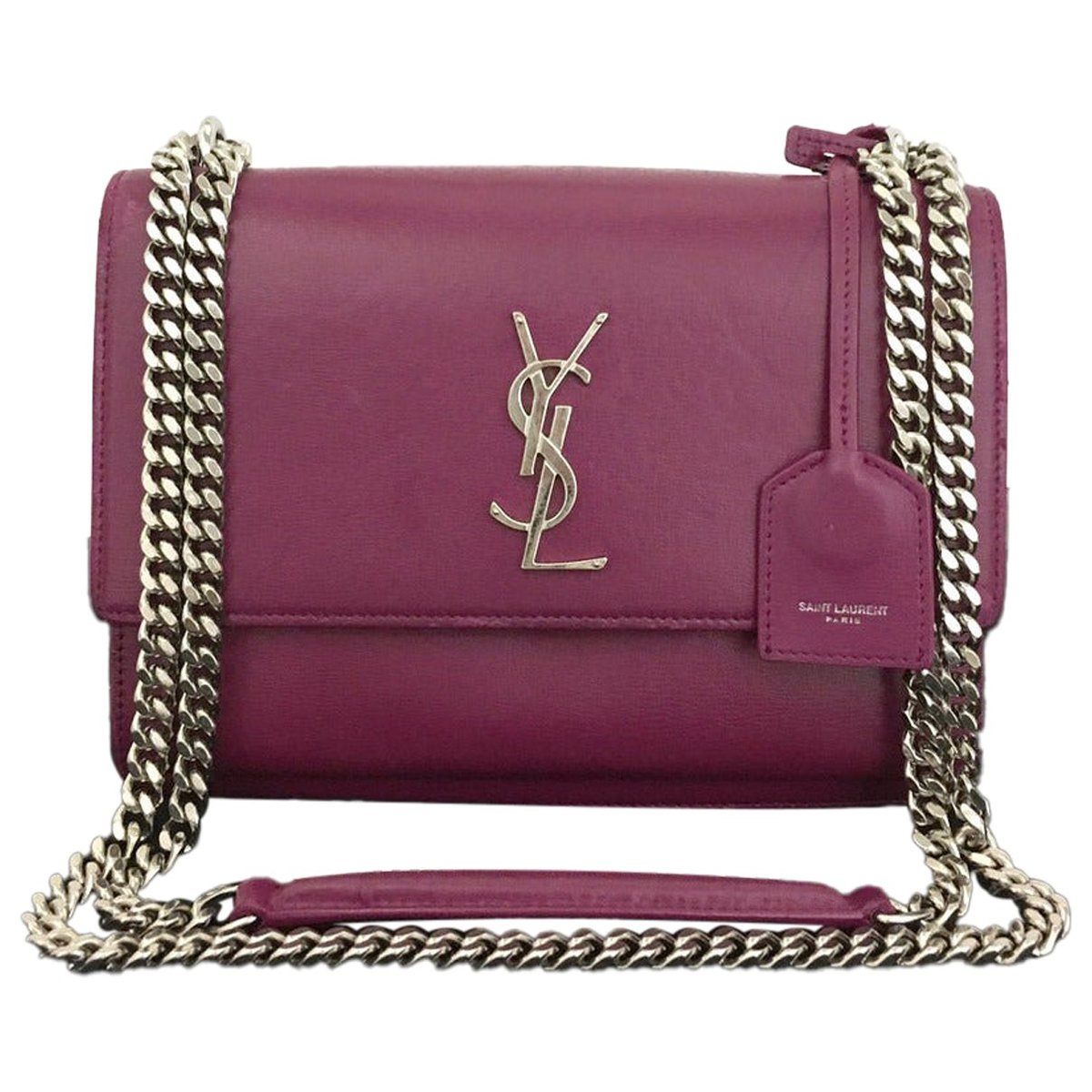 Sunset leather handbag