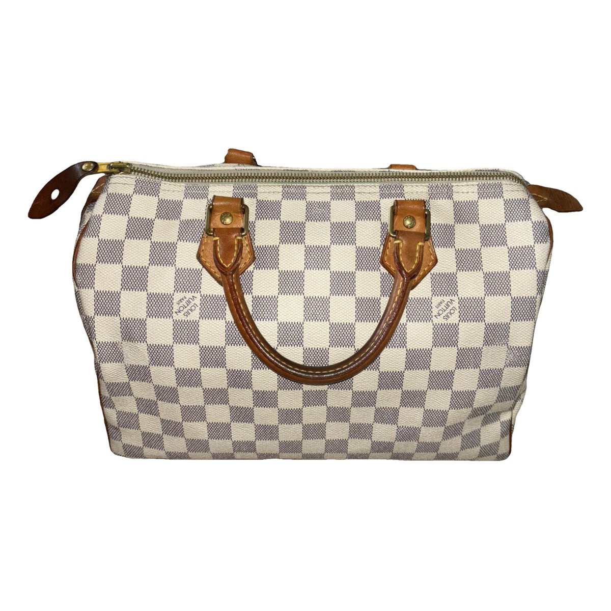 Speedy leather handbag