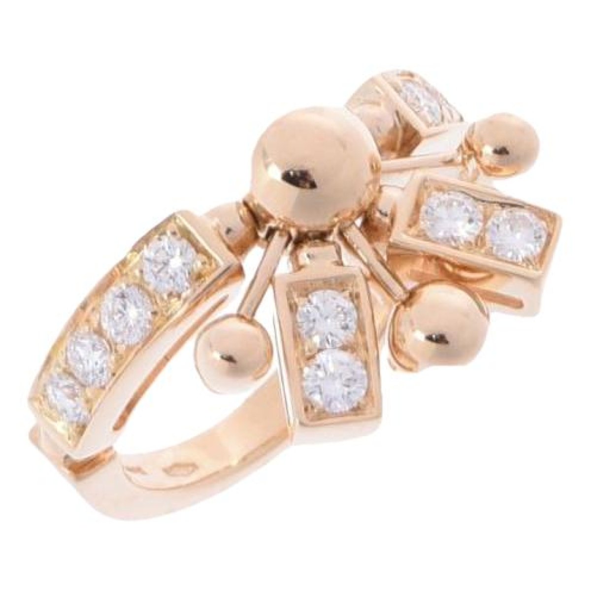 Astrale yellow gold ring