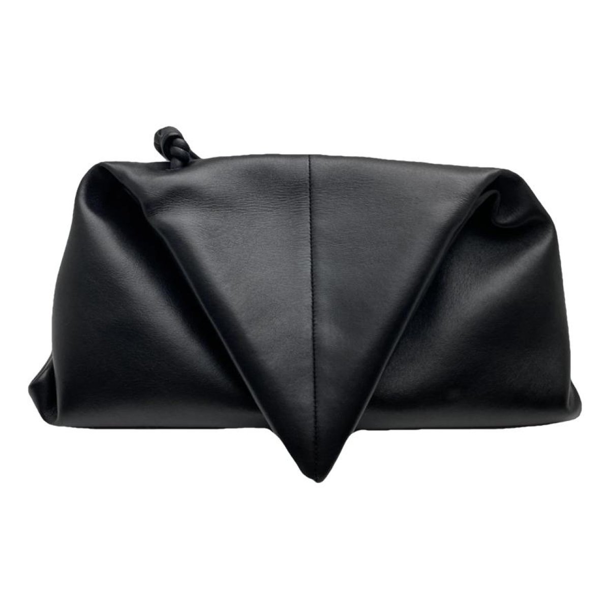 BV Trine leather clutch bag
