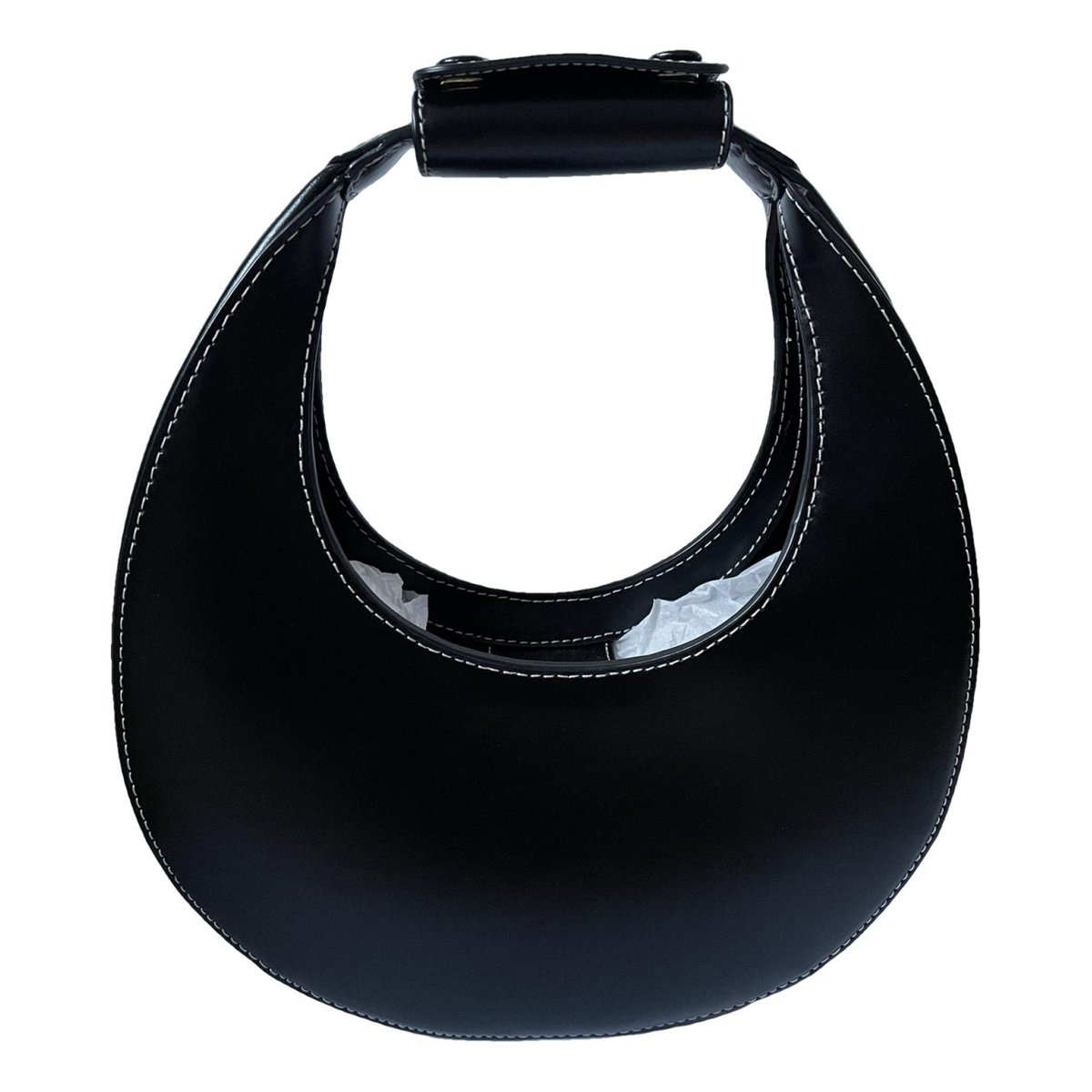 Moon leather handbag