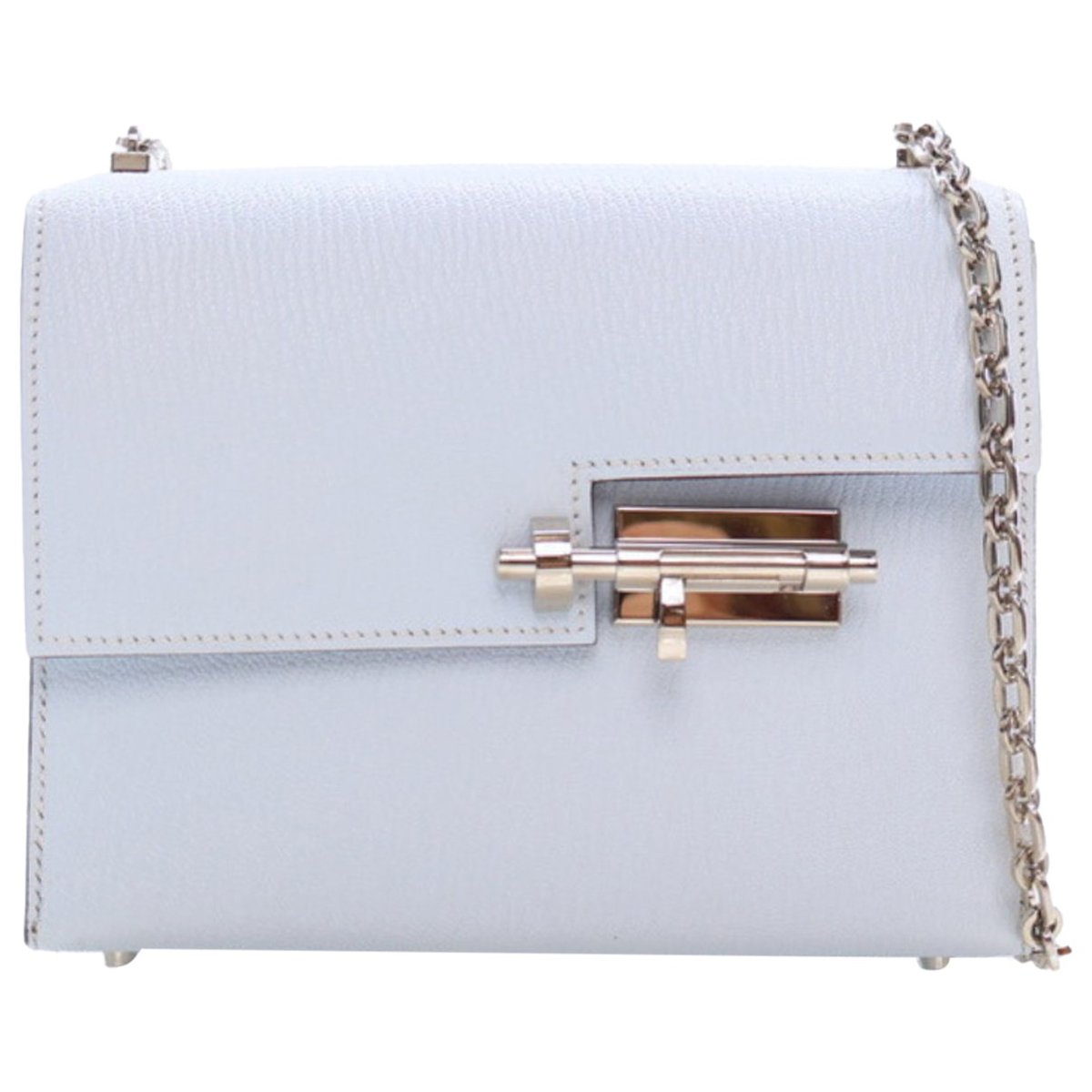 Verrou leather handbag