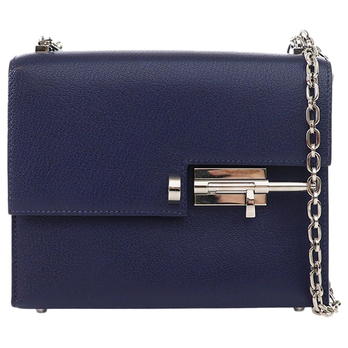 Verrou leather crossbody bag
