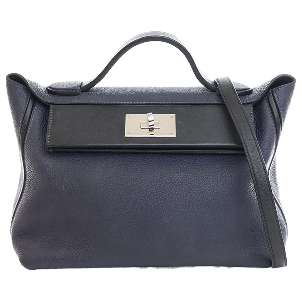 24/24 leather handbag