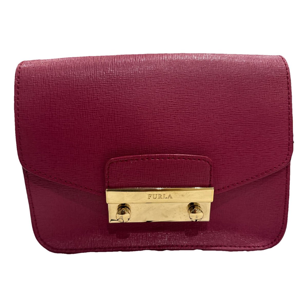 Metropolis leather crossbody bag