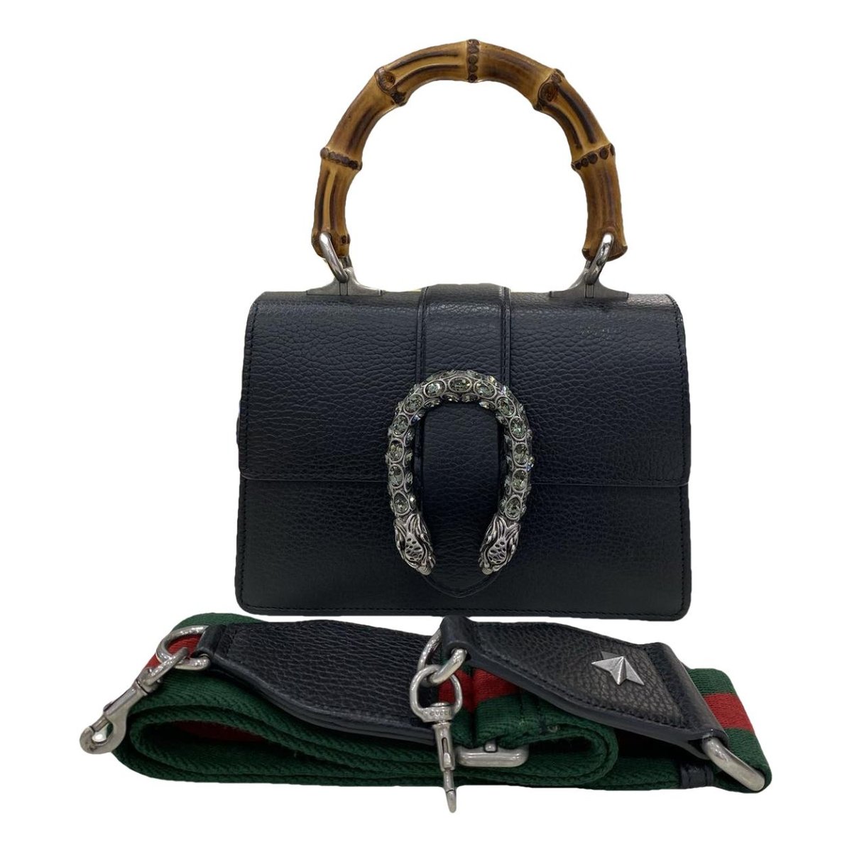 Dionysus Bamboo leather handbag