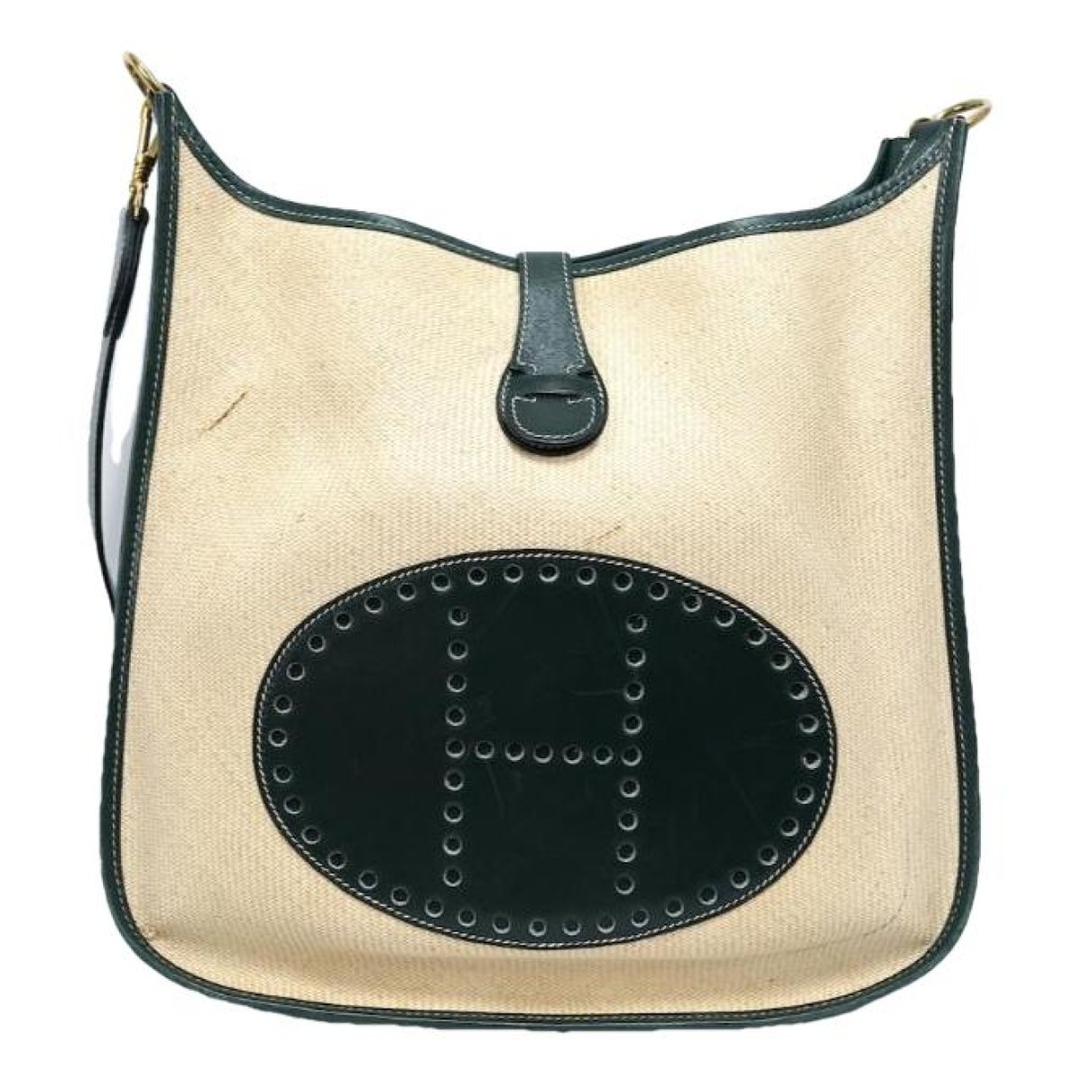 Evelyne leather handbag