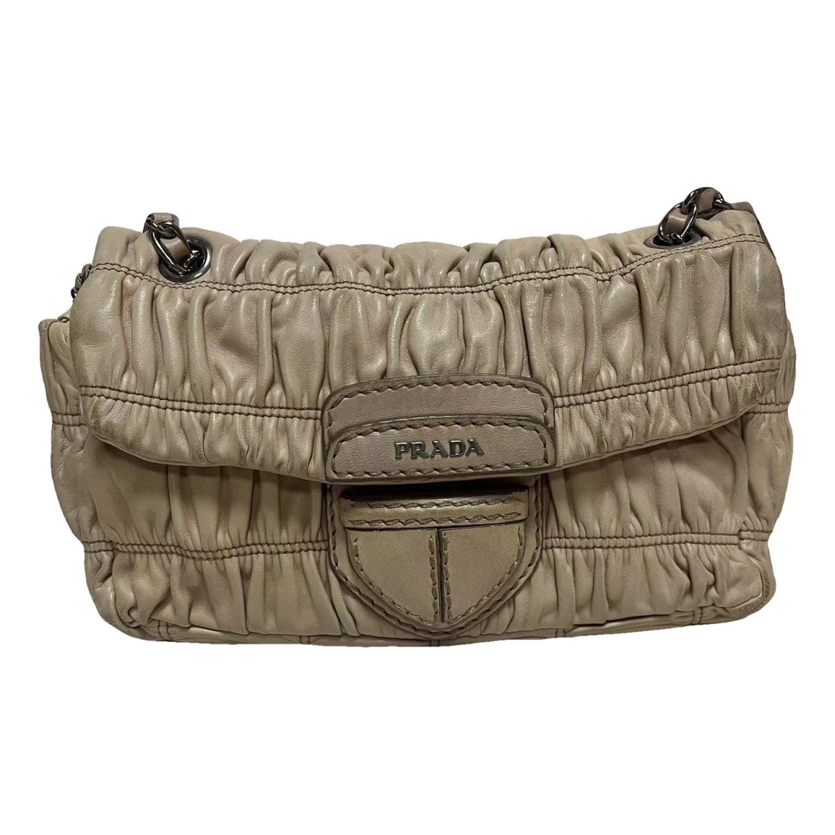 Diagramme leather handbag