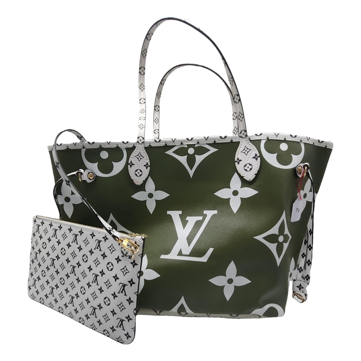 Neverfull leather tote