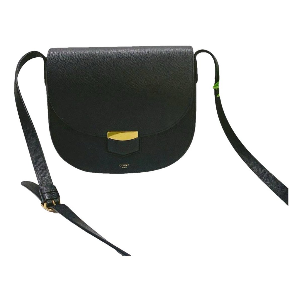 Trotteur leather crossbody bag