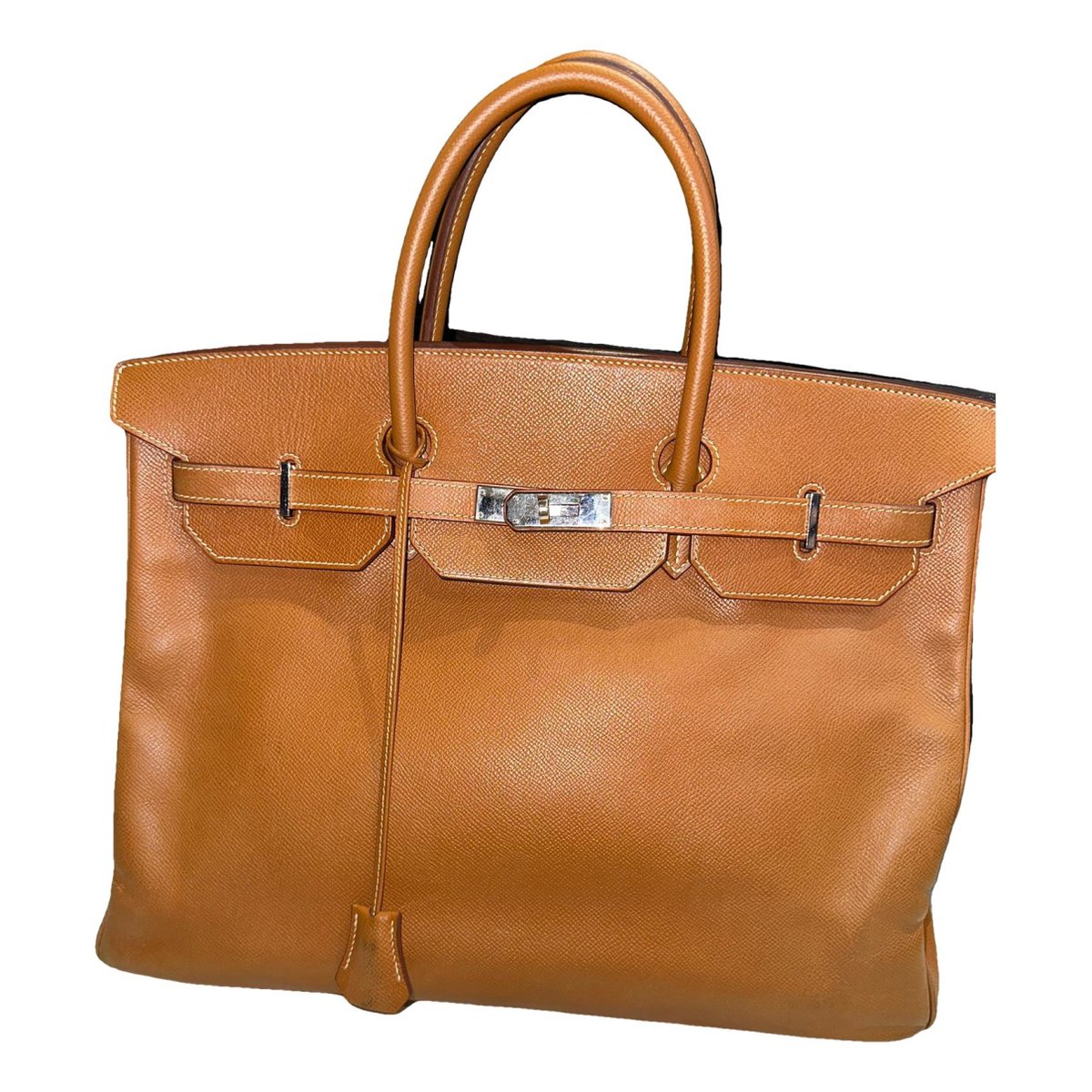 Birkin 40 leather handbag