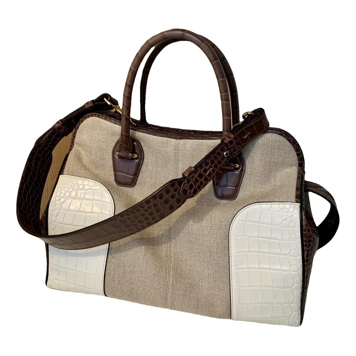 D Bag leather handbag