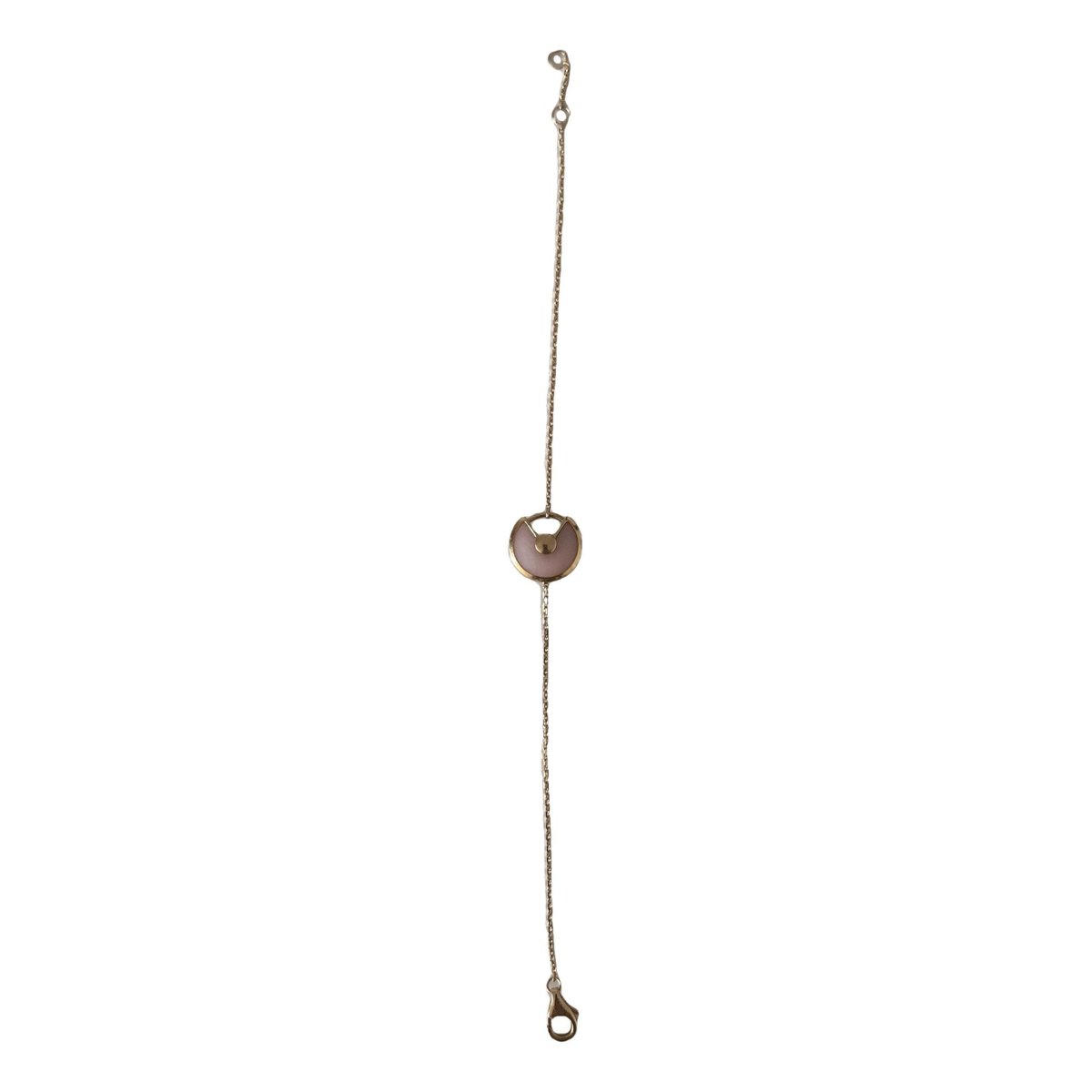 Amulette pink gold bracelet
