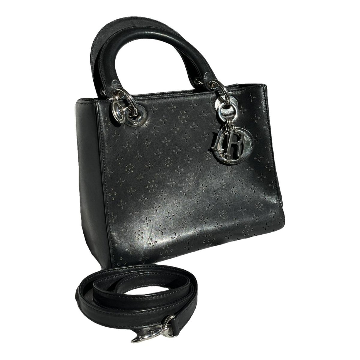 Lady Dior leather handbag