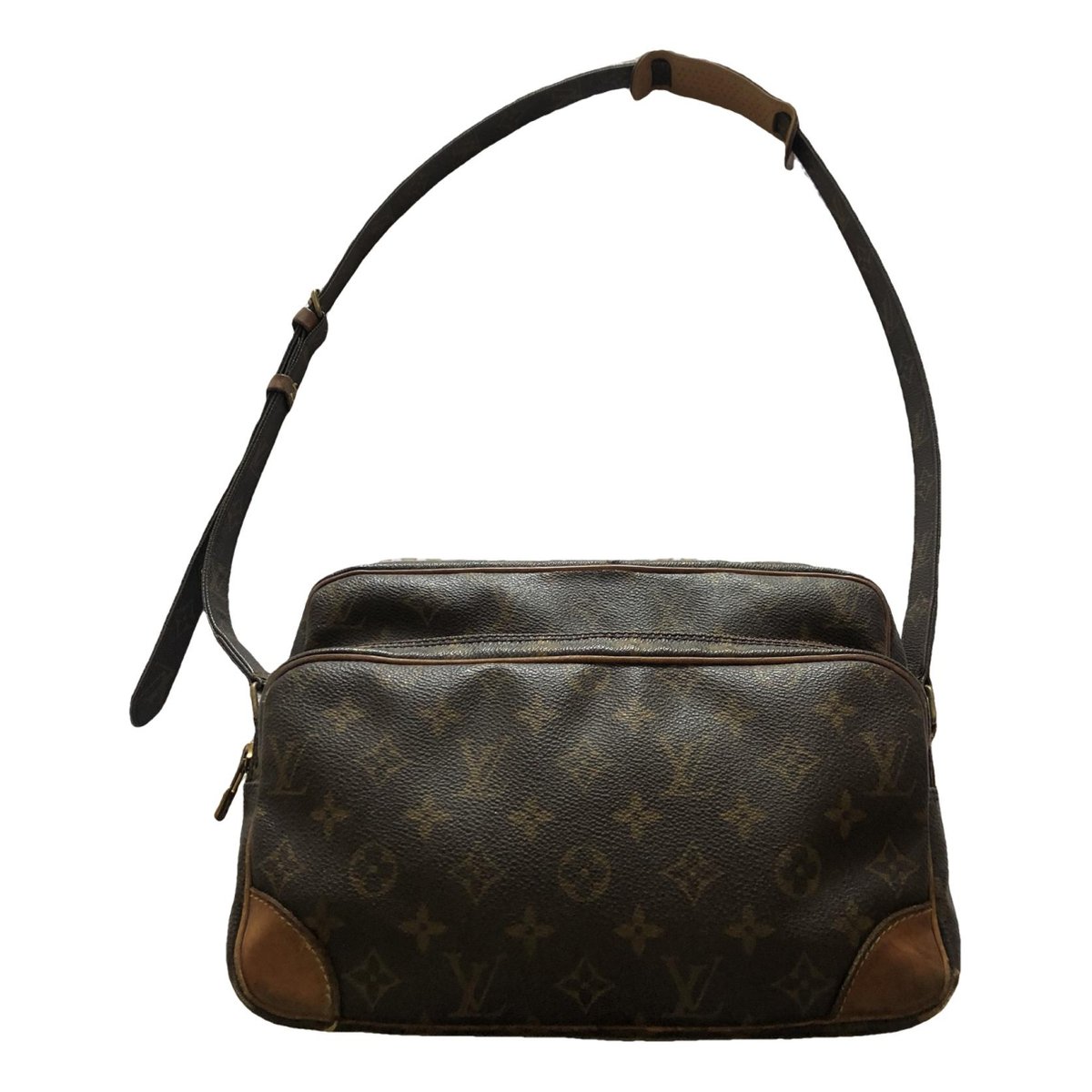 Nile leather crossbody bag