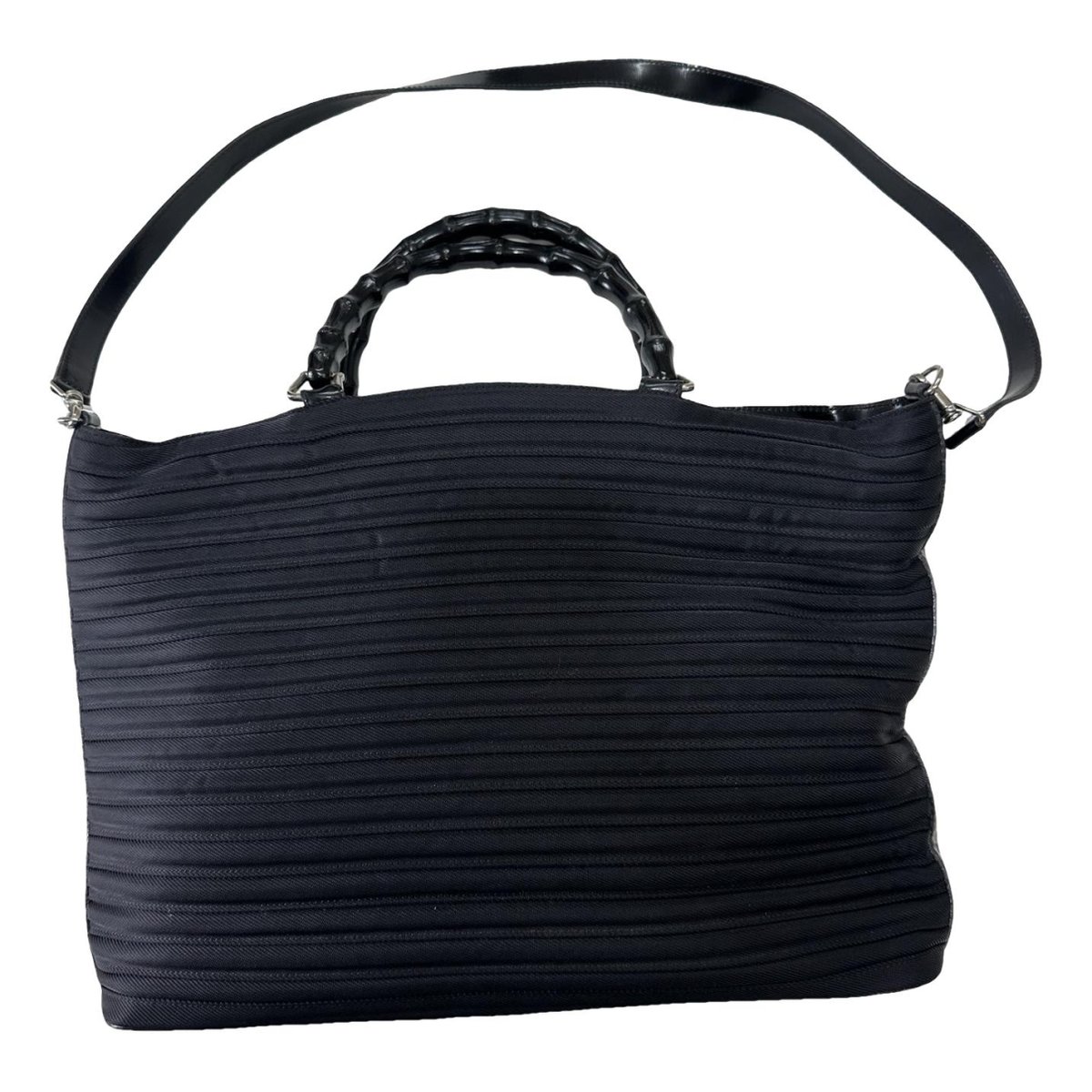Vintage Bamboo cloth handbag