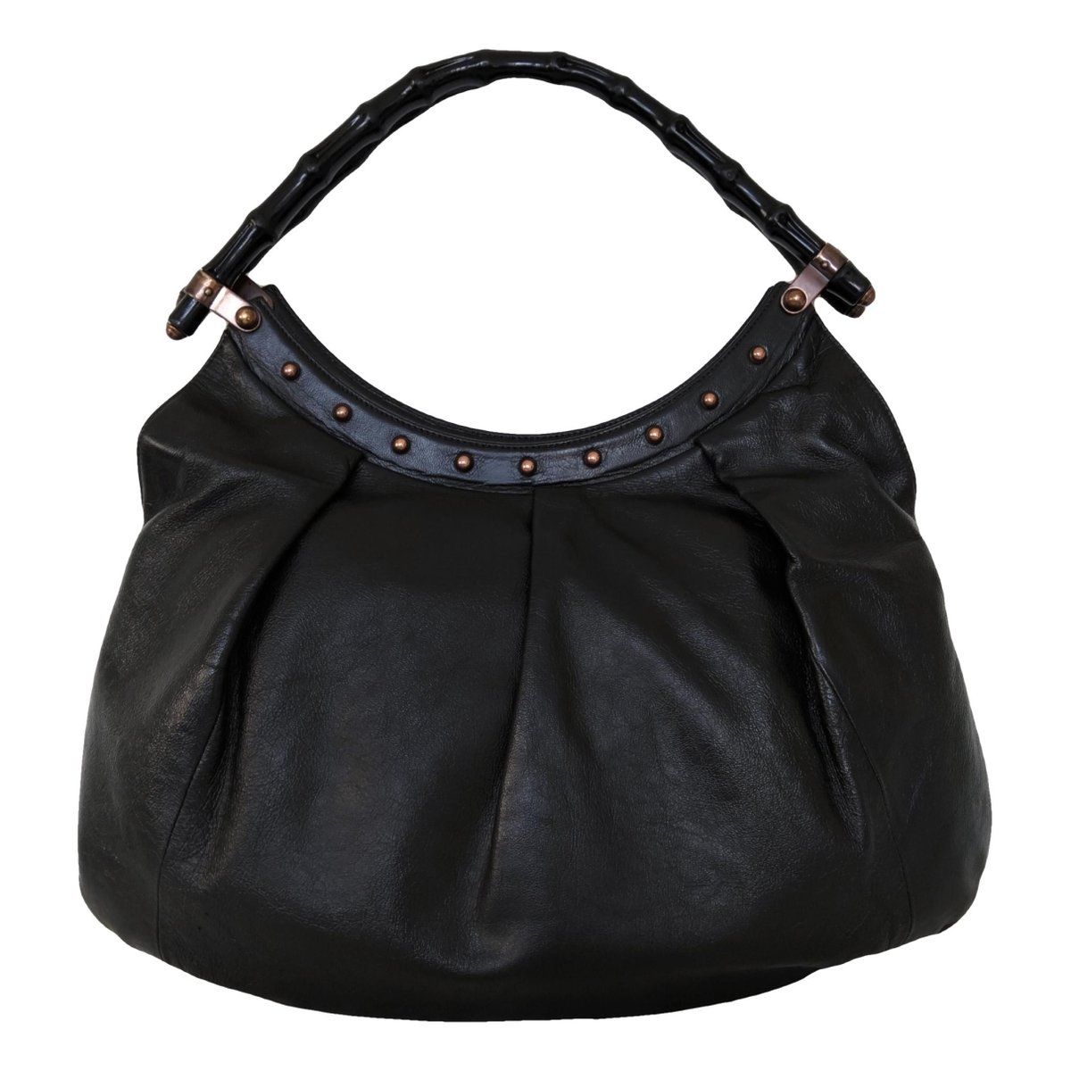 Vintage Bamboo Hobo leather handbag