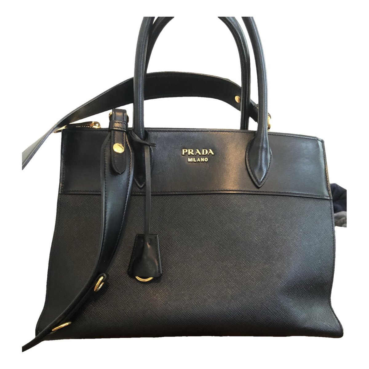 Paradigme leather crossbody bag