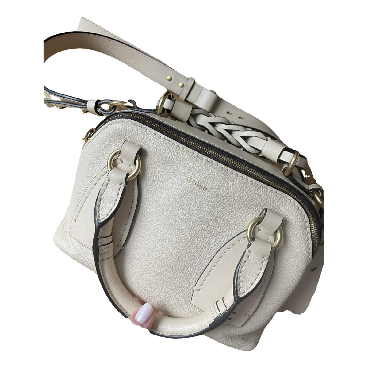 Daria leather handbag