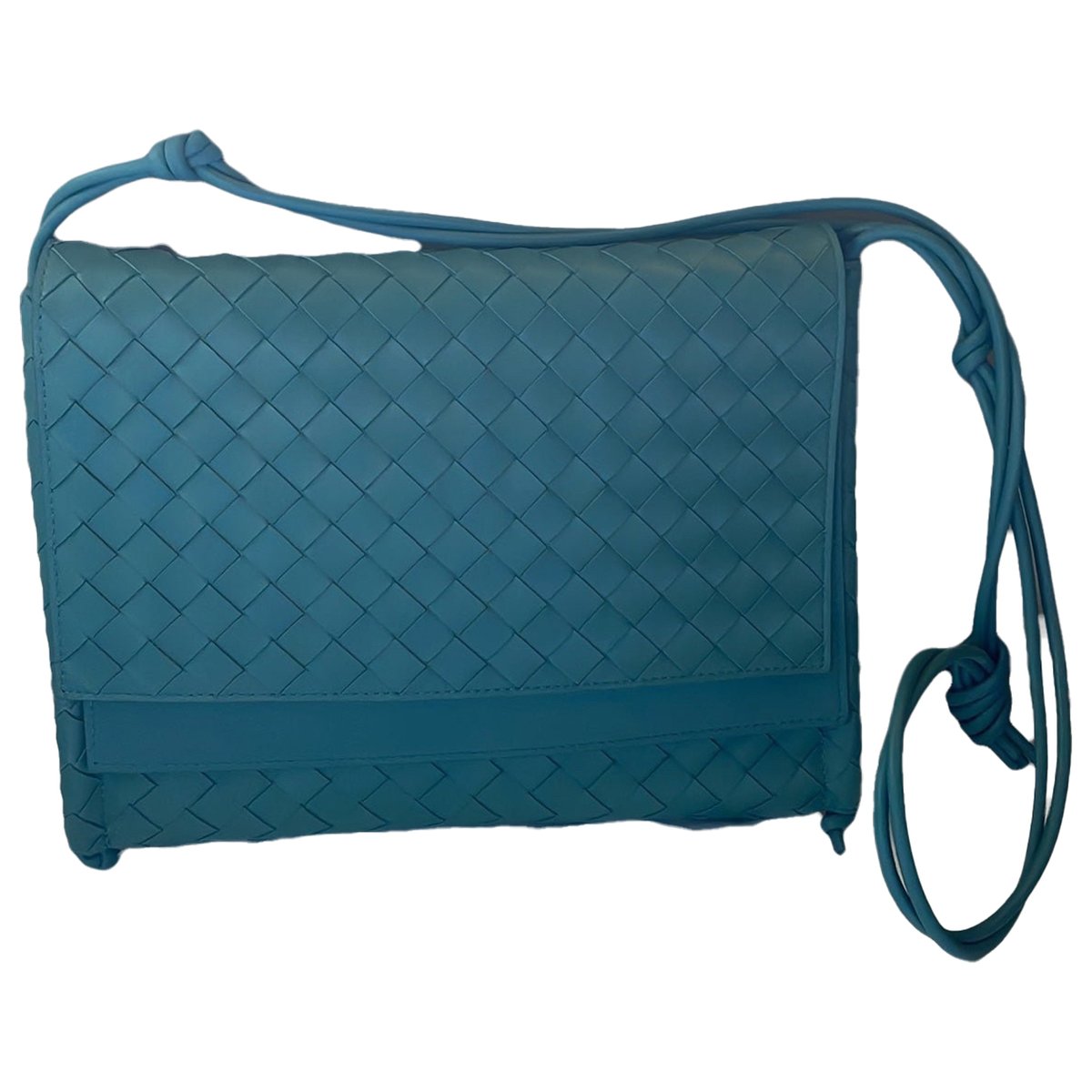Loop leather handbag