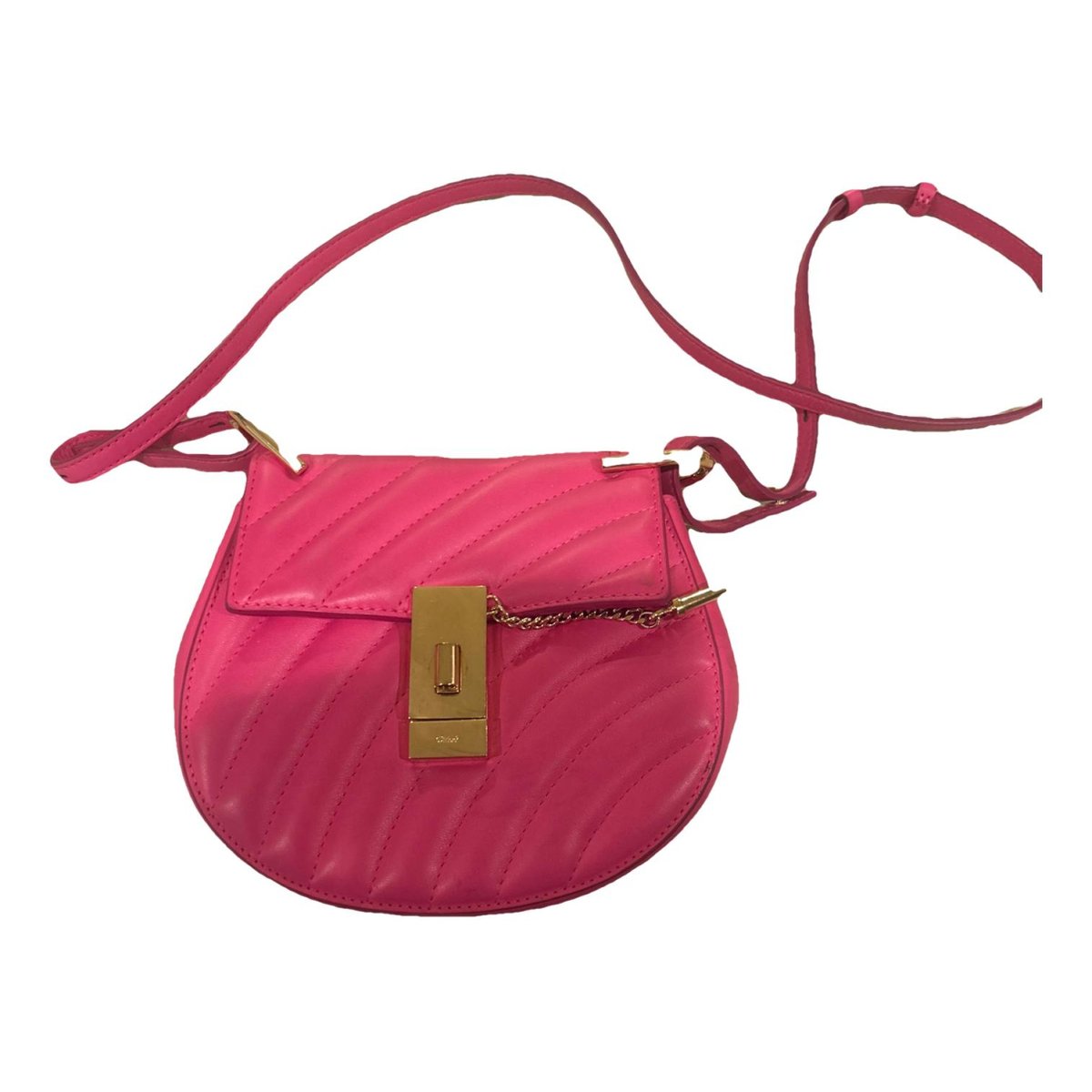 Drew leather crossbody bag