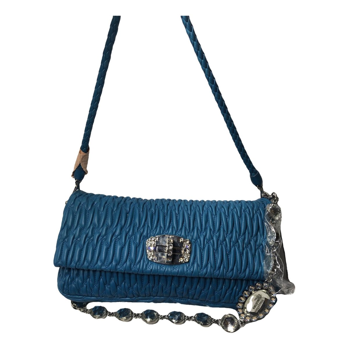Miu Spirit leather handbag