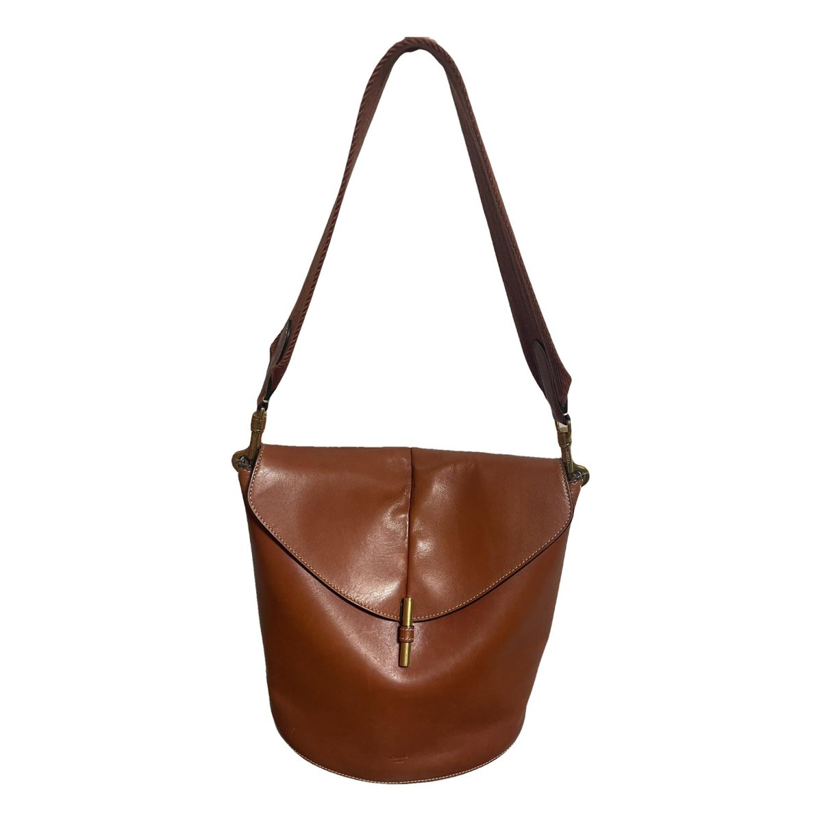 Seau Sangle leather handbag