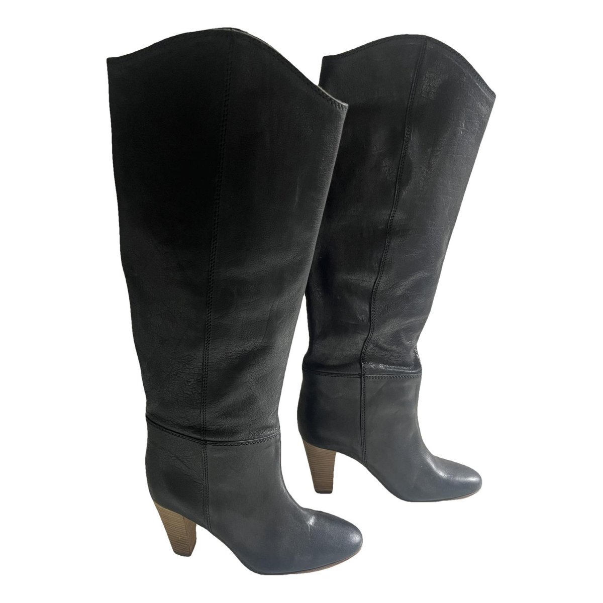 Gaucho leather boots