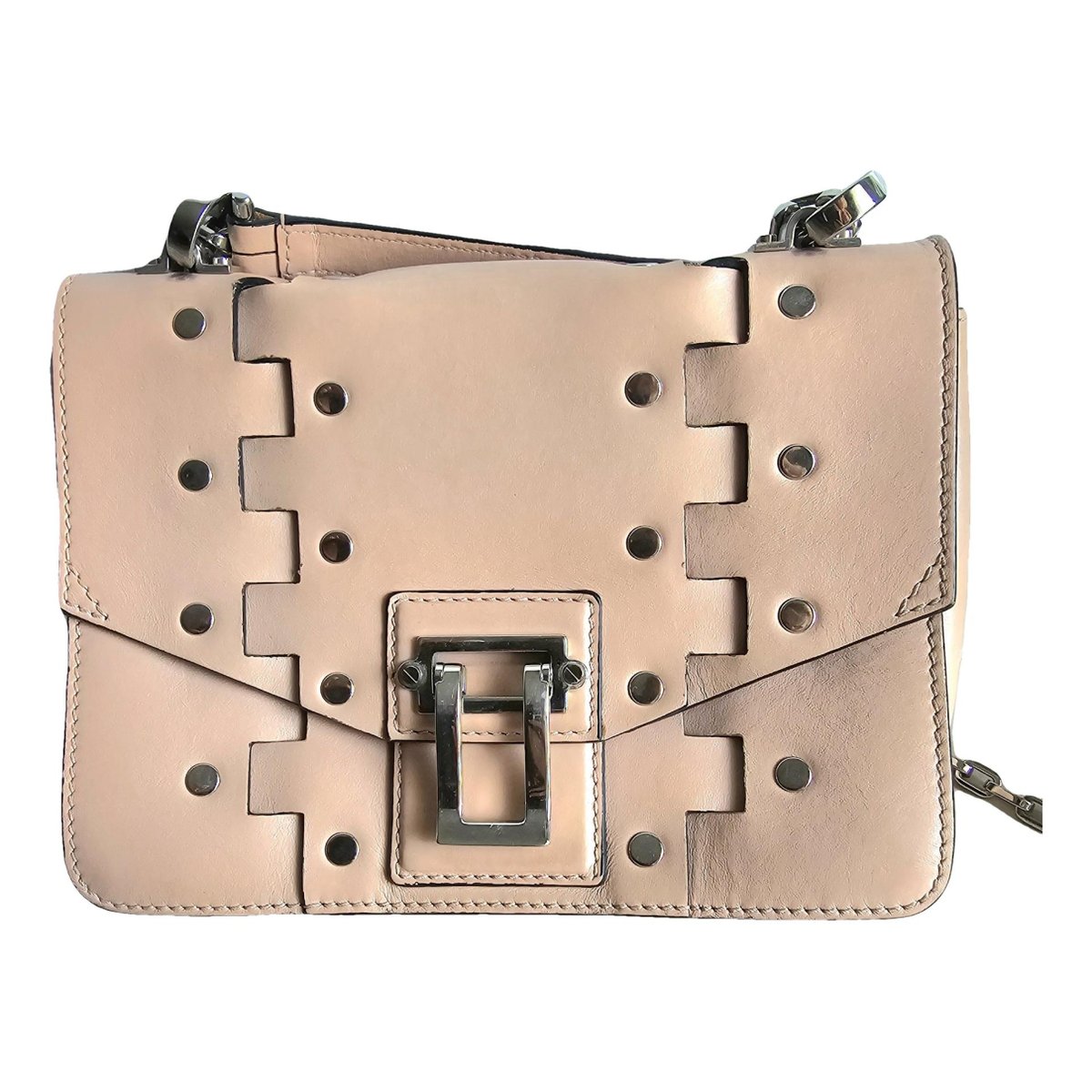 Hava leather handbag