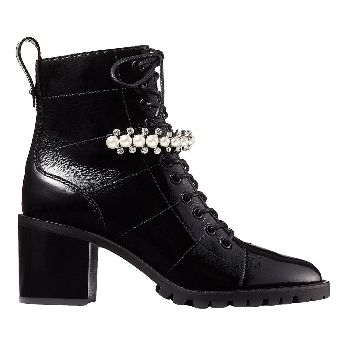 Cruz leather lace up boots