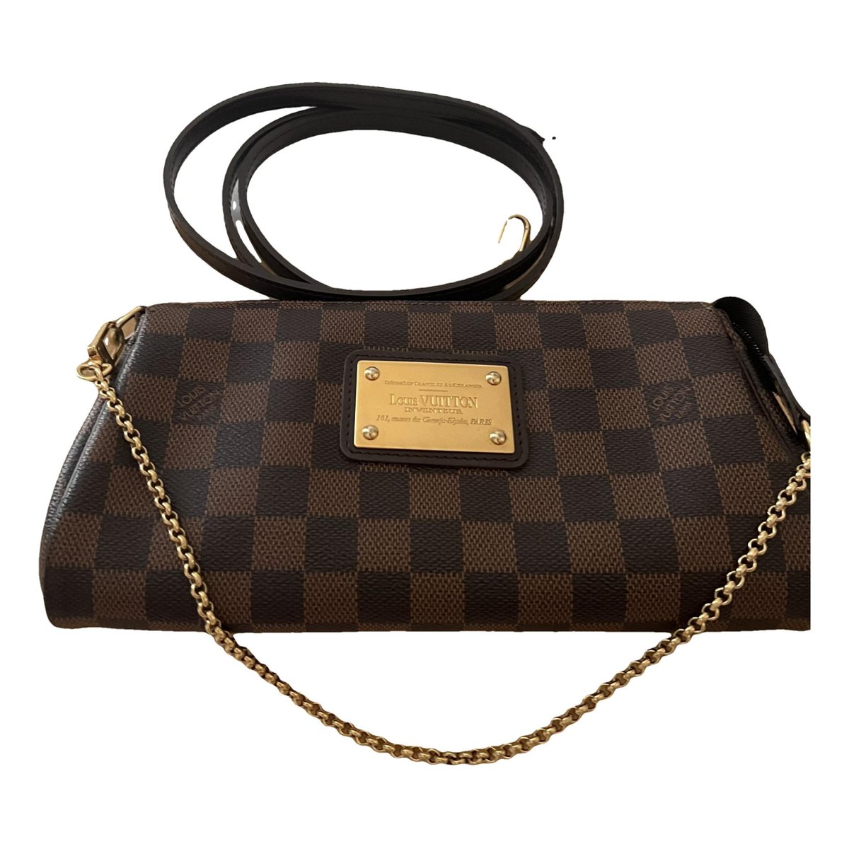 Eva leather clutch bag