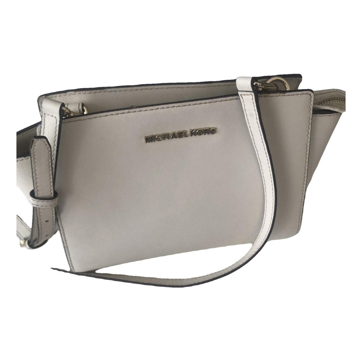 Selma leather clutch bag