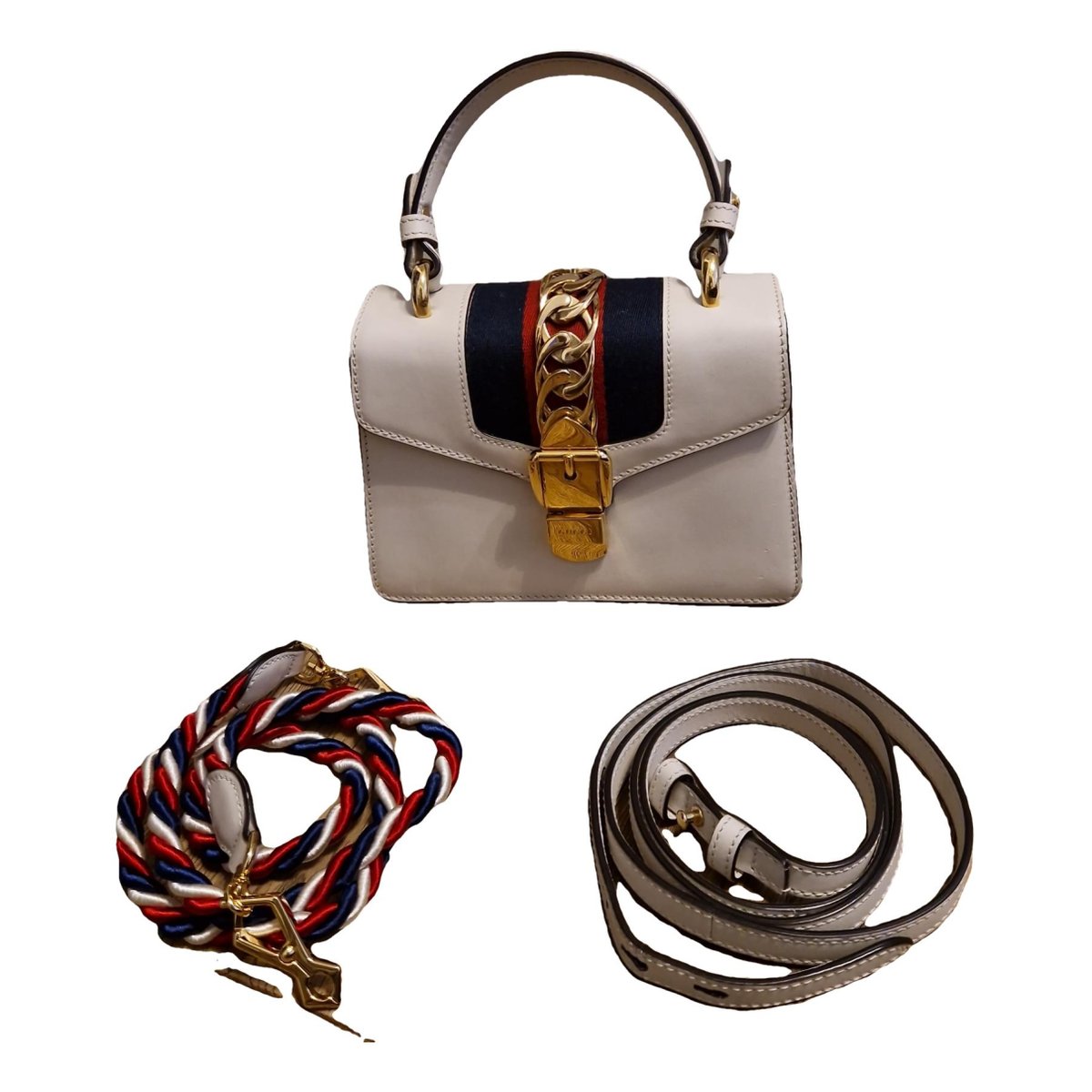 Sylvie Top Handle leather handbag