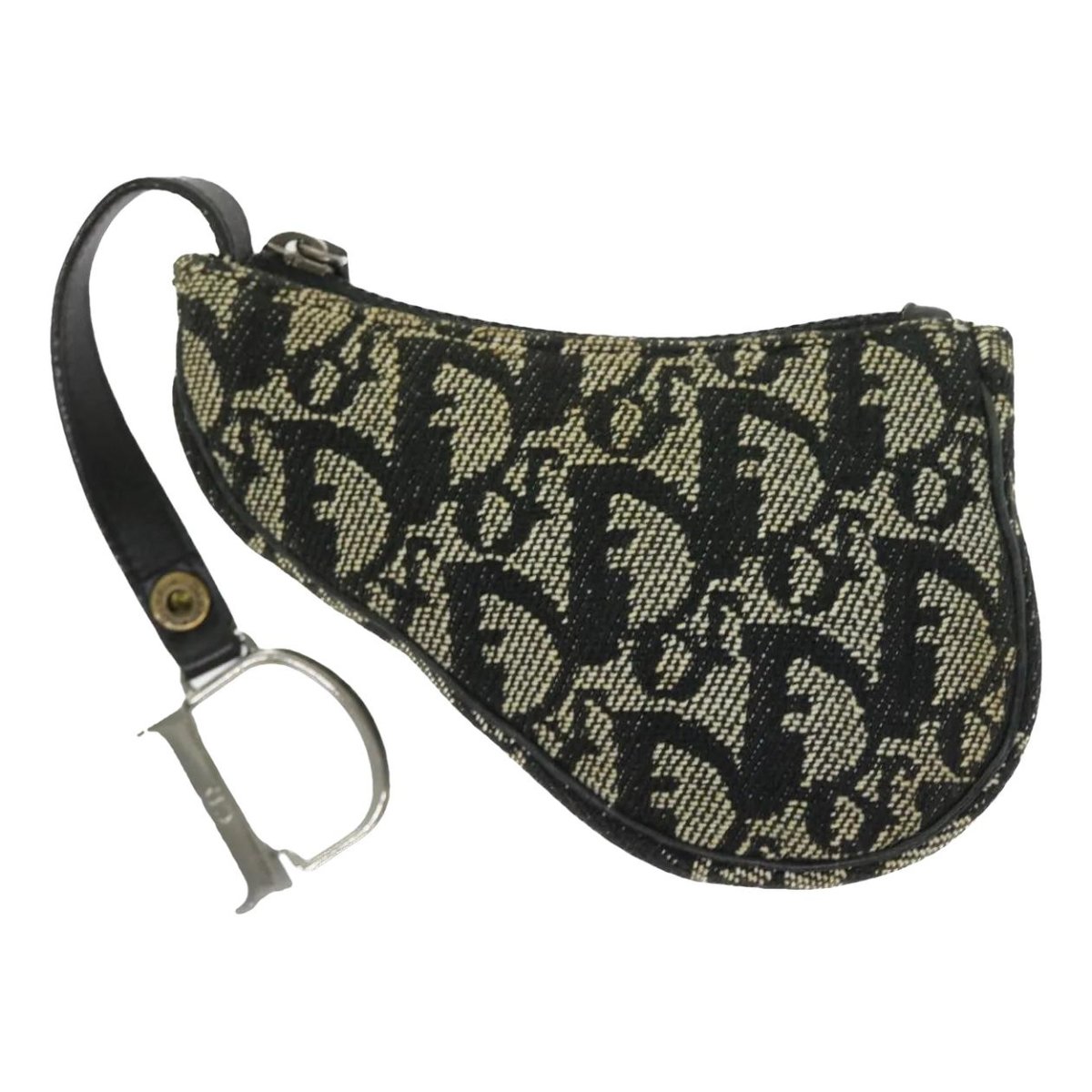 Saddle clutch bag