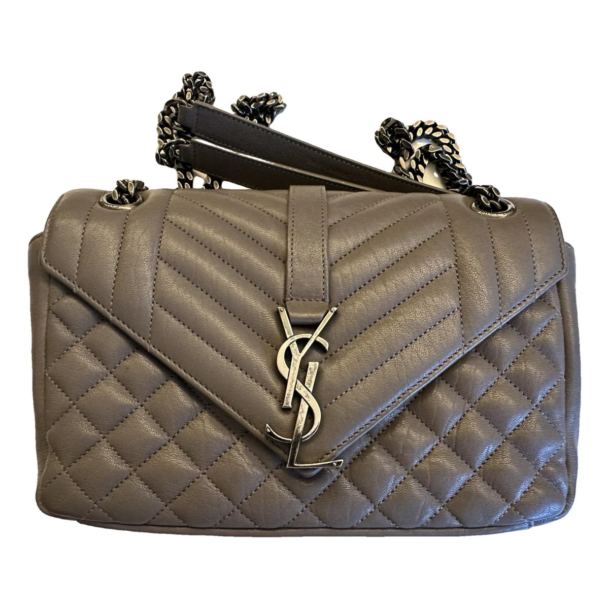 Baby monogramme leather handbag